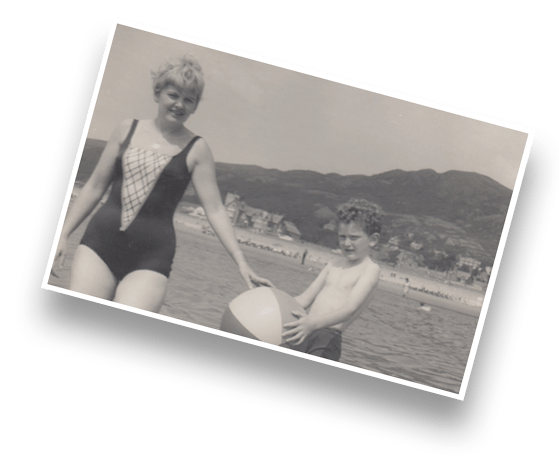 A Day Trip to the Seaside with my Beach Ball and Swimming Trunks